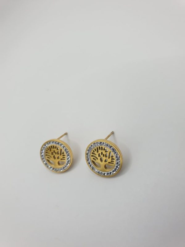 chaine boucles acier inoxydable arbre de vie , sur moderne-bijoux.fr - Bijoux ethniques & Femmes du monde