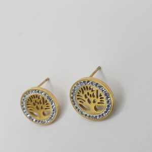 chaine boucles acier inoxydable arbre de vie , sur moderne-bijoux.fr - Bijoux ethniques & Femmes du monde