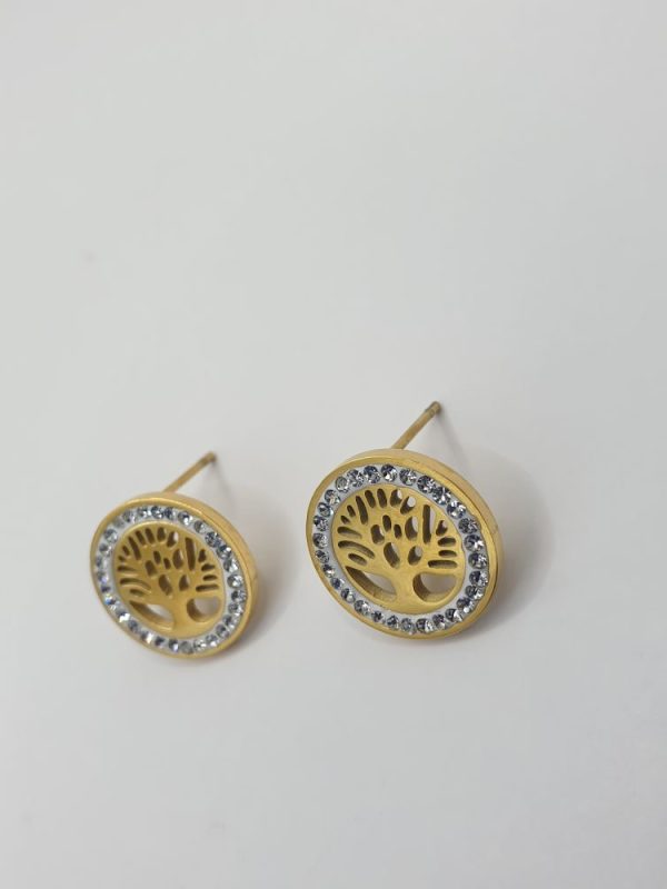 chaine boucles acier inoxydable arbre de vie , sur moderne-bijoux.fr - Bijoux ethniques & Femmes du monde