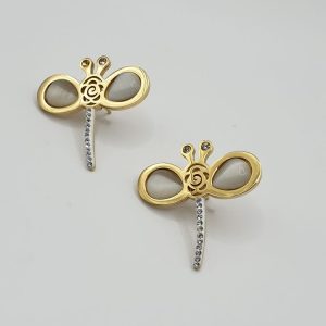 chaine & boucles acier inoxydable l libellule , sur moderne-bijoux.fr - Bijoux ethniques & Femmes du monde