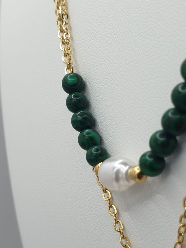 chaine de cou acier inoxydable , sur moderne-bijoux.fr - Bijoux ethniques & Femmes du monde verti