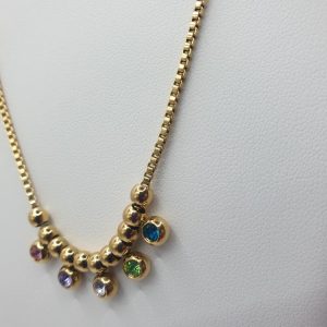 collier acier inoxydable solina , sur moderne-bijoux.fr - Bijoux ethniques & Femmes du monde
