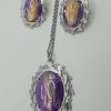 collier boucles acier inoxydable fresca , sur moderne-bijoux.fr - Bijoux ethniques & Femmes du monde