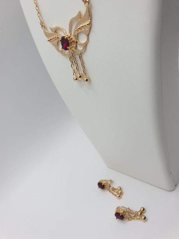 collier boucles ethniques djena , sur moderne-bijoux.fr - Bijoux ethniques & Femmes du monde