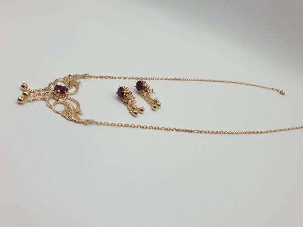 collier boucles ethniques djena , sur moderne-bijoux.fr - Bijoux ethniques & Femmes du monde