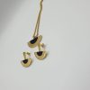 collier & boucles acier inoxydable carane sur moderne-bijoux.fr - Bijoux ethniques & Femmes du monde