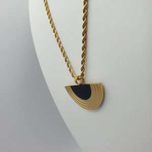 collier & boucles acier inoxydable carane sur moderne-bijoux.fr - Bijoux ethniques & Femmes du monde