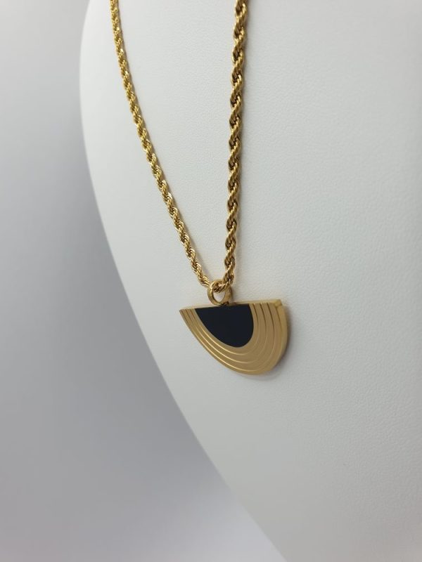 collier & boucles acier inoxydable carane sur moderne-bijoux.fr - Bijoux ethniques & Femmes du monde