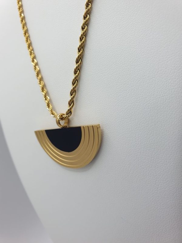collier & boucles acier inoxydable carane sur moderne-bijoux.fr - Bijoux ethniques & Femmes du monde