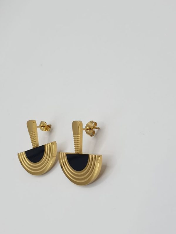 collier & boucles acier inoxydable carane sur moderne-bijoux.fr - Bijoux ethniques & Femmes du monde