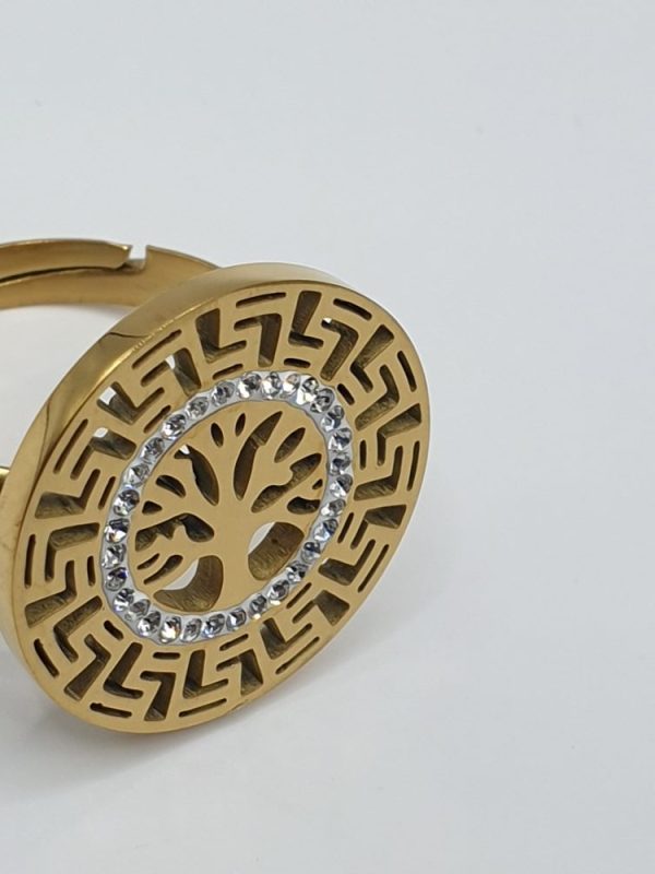 bracelet bague acier inoxydable batina , sur moderne-bijoux.fr - Bijoux ethniques & Femmes du monde