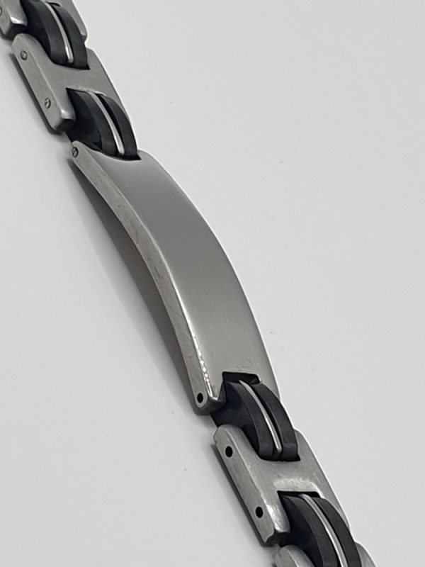 bracelet homme acier inoxydable kali , sur moderne-bijoux.fr - Bijoux ethniques & Femmes du monde