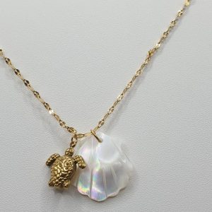chaine acier inoxydable coquina , sur moderne-bijoux.fr - Bijoux ethniques & Femmes du monde