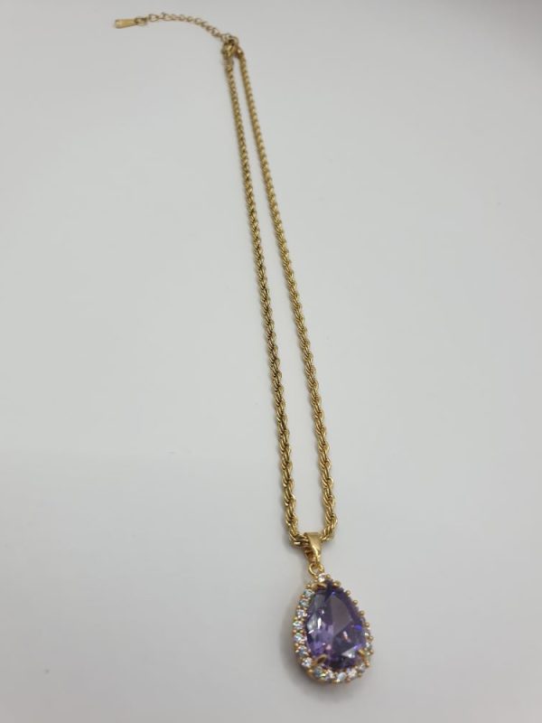 chaine acier inoxydable samuella , sur moderne-bijoux.fr - Bijoux ethniques & Femmes du monde