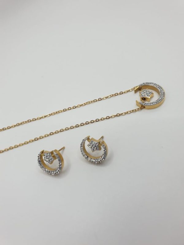 chaine & boucles acier inoxydable stona, sur Moderne-Bijoux.fr - Bijoux ethniques & Femmes du monde