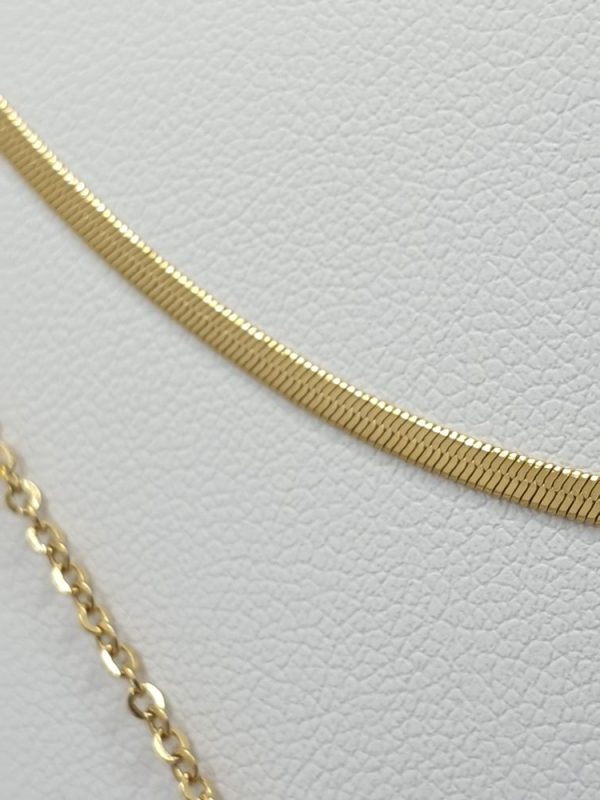 chaine cou acier inoxydable , sur phina-moderne-bijoux.fr - Bijoux ethniques & Femmes du monde