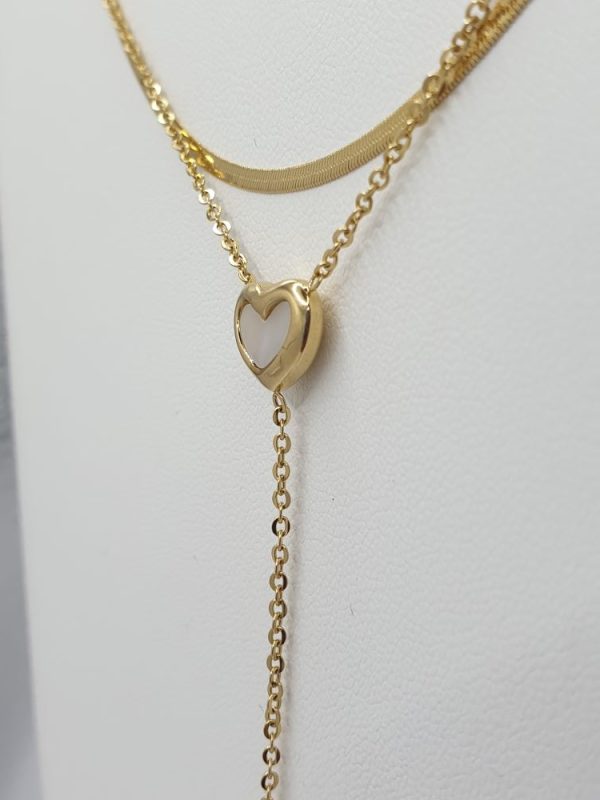 chaine cou acier inoxydable , sur phina-moderne-bijoux.fr - Bijoux ethniques & Femmes du monde