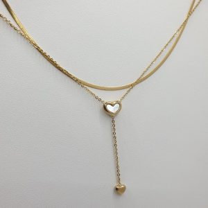 chaine cou acier inoxydable , sur phina-moderne-bijoux.fr - Bijoux ethniques & Femmes du monde