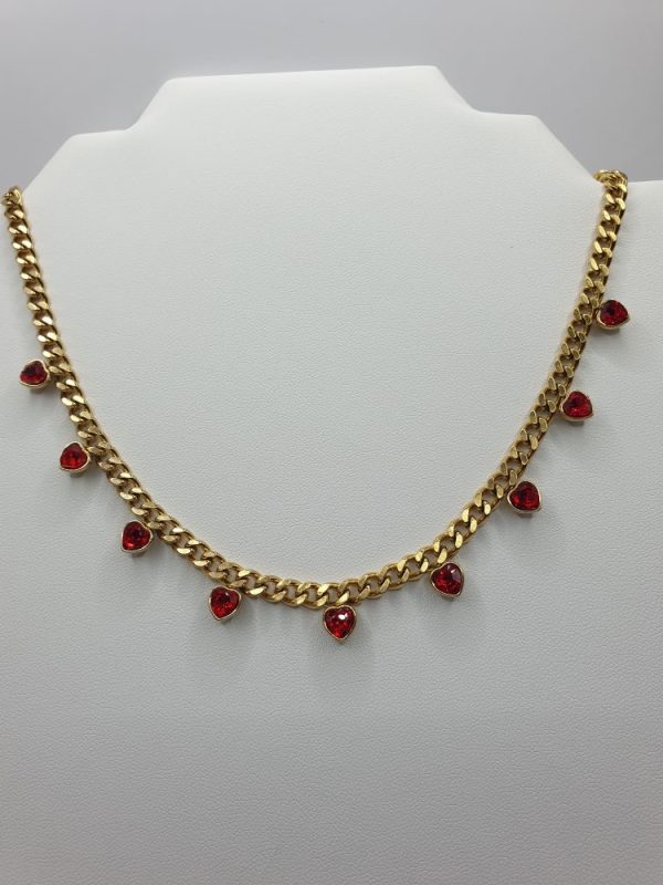 collier acier inoxydable precilia, sur moderne-bijoux.fr - Bijoux ethniques & Femmes du monde