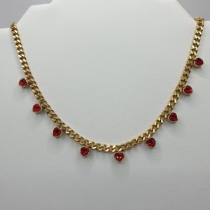 collier acier inoxydable precilia, sur moderne-bijoux.fr - Bijoux ethniques & Femmes du monde
