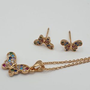 collier & boucles enfant-acheli, sur moderne-bijoux.fr - Bijoux ethniques & Femmes du monde