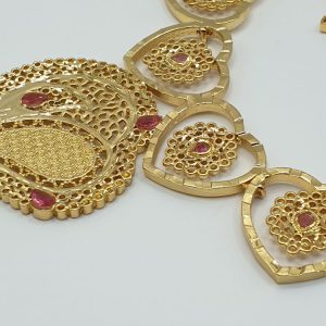 collier & boucles d'oreilles ethniques AMATI, sur moderne-bijoux.fr - Bijoux ethniques & Femmes du monde