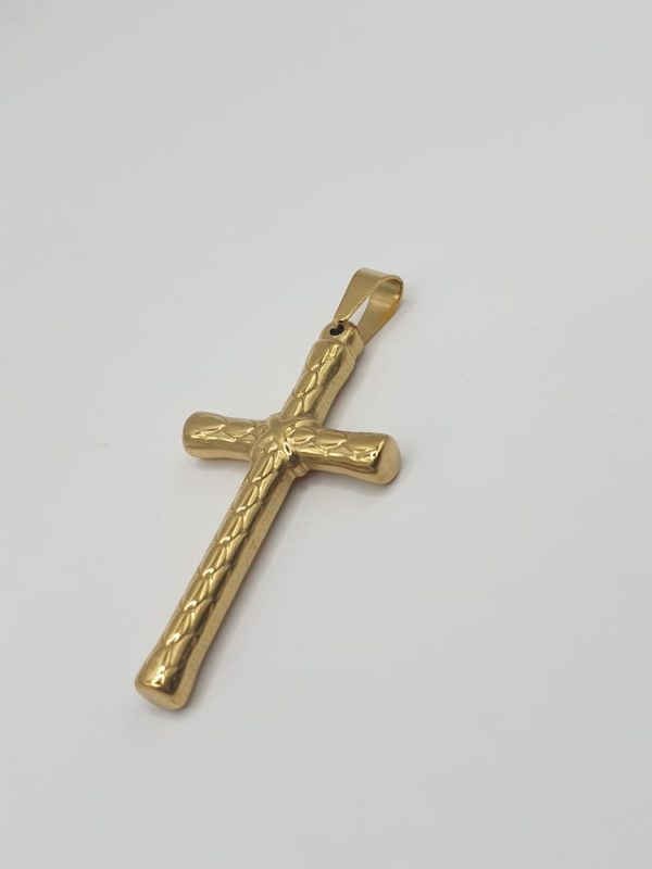 Croix acier inoxydable pellatina , sur moderne-bijoux .fr - Bijoux ethniques &Femmes du monde