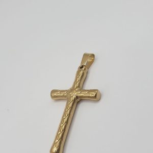 Croix acier inoxydable pellatina , sur moderne-bijoux .fr - Bijoux ethniques &Femmes du monde