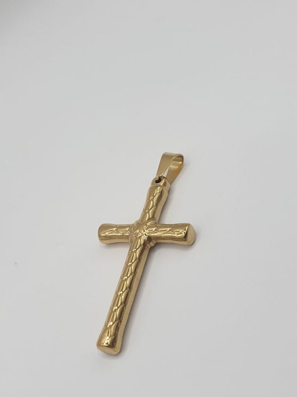 Croix acier inoxydable pellatina , sur moderne-bijoux .fr - Bijoux ethniques &Femmes du monde