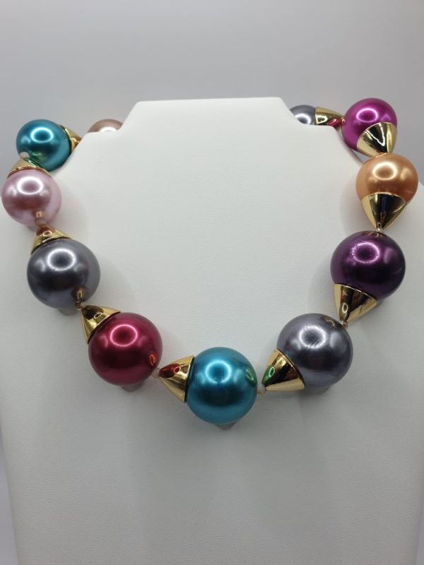 collier betty , sur moderne-bijoux.fr - Bijoux ethniques & Femmes du monde