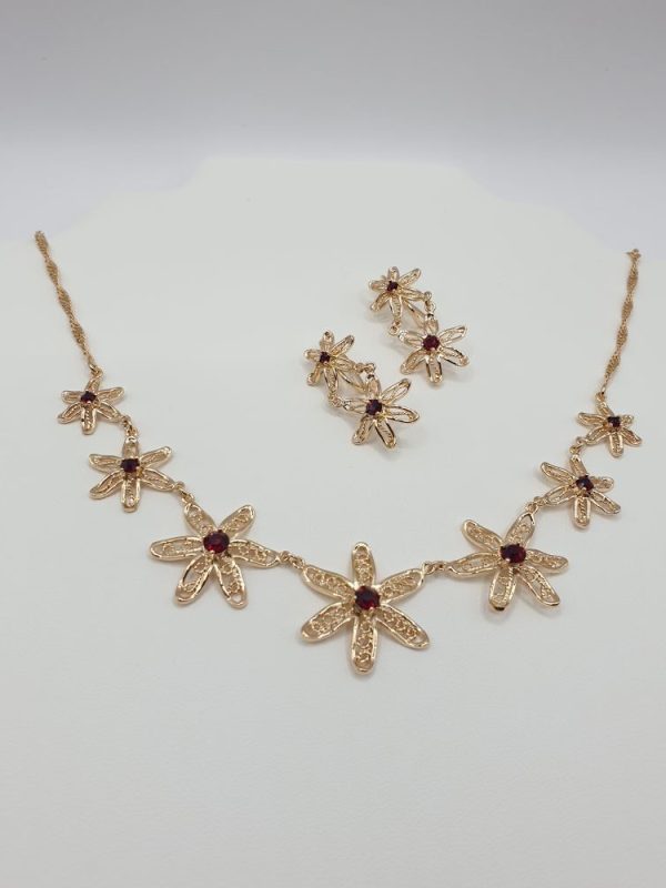 Collier & boucles d'oreilles ethniques YLANG YLANG, sur Moderne-Bijoux.fr - Bijoux ethniques & Femmes du monde