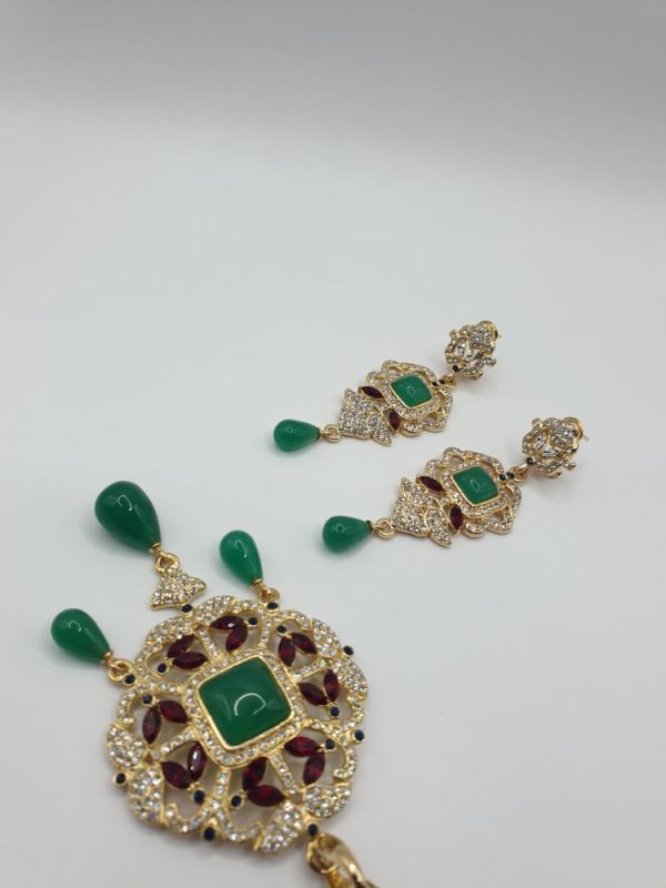 collier boucles oreilles djarama , sur moderne-bijoux.fr - Bijoux ethniques & Femmes du monde