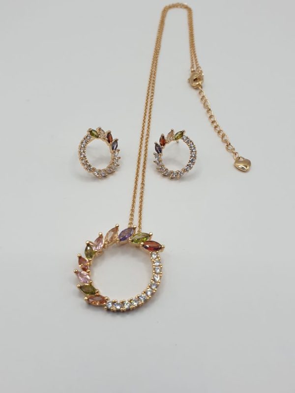 collier & boucles d'oreilles NAHINI, sur moderne-bijoux.fr - Bijoux ethniques & femmes du monde
