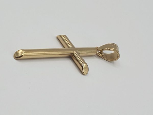 croix acier inoxydable ANNE , sur moderne-bijoux.fr - Bijoux ethniques & Femmes du monde
