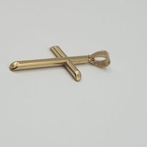 croix acier inoxydable anne , sur moderne-bijoux.fr - Bijoux ethniques & Femmes du monde