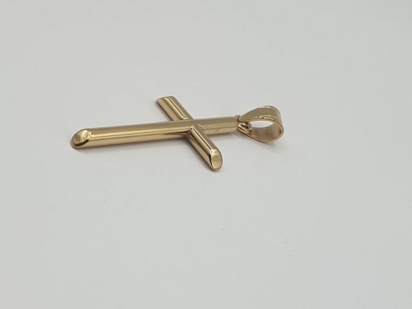 croix acier inoxydable anne , sur moderne-bijoux.fr - Bijoux ethniques & Femmes du monde