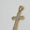 croix acier inoxydable jeannette , sur moderne-bijoux.fr - Bijoux ethniques & Femmes du monde