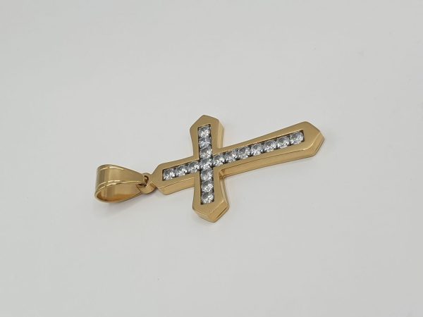croix acier inoxydable jeannette , sur moderne-bijoux.fr - Bijoux ethniques & Femmes du monde