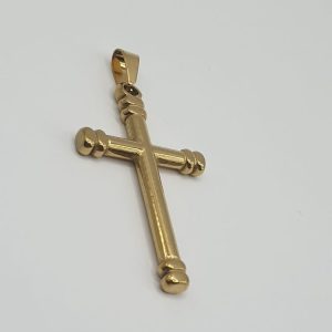 croix acier inoxydable ludovine , sur moderne-bijoux.fr - Bijoux ethniques & Femmes du monde