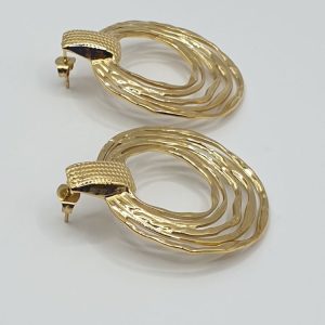 boucles oreilles acier inoxydable clelia , sur moderne-bijoux.fr - Bijoux ethniques & Femmes du monde