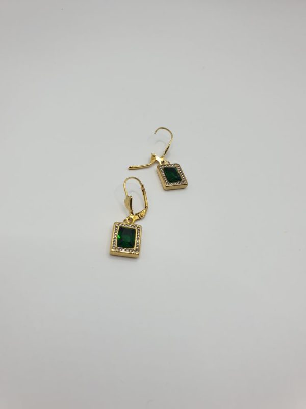 boucles oreilles acier inoxydable clena , sur moderne-bijoux.fr - Bijoux ethniques & Femmes du monde