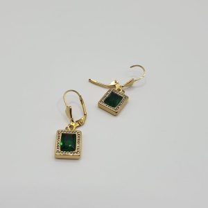 boucles oreilles acier inoxydable clena , sur moderne-bijoux.fr - Bijoux ethniques & Femmes du monde
