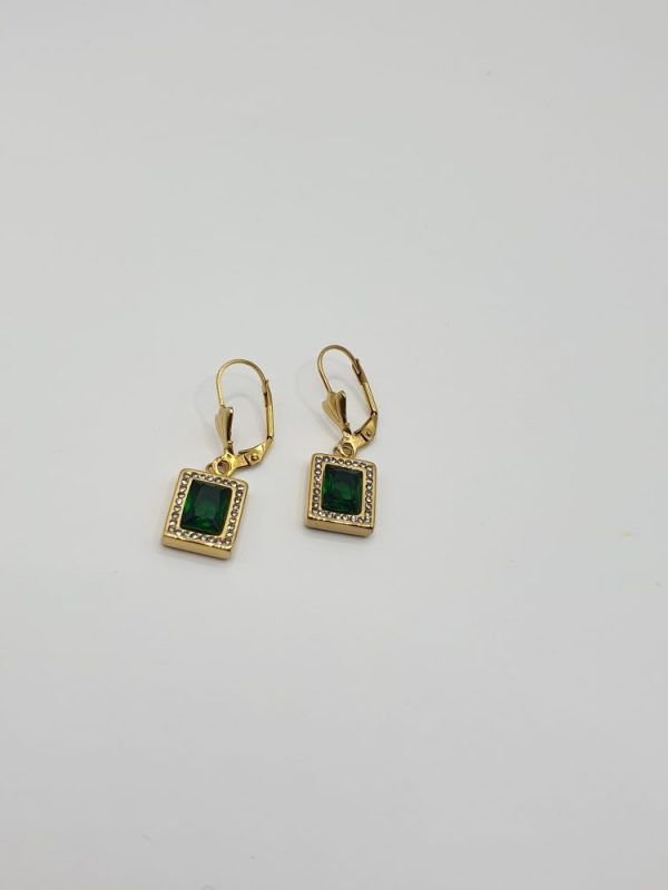 boucles oreilles acier inoxydable clena , sur moderne-bijoux.fr - Bijoux ethniques & Femmes du monde