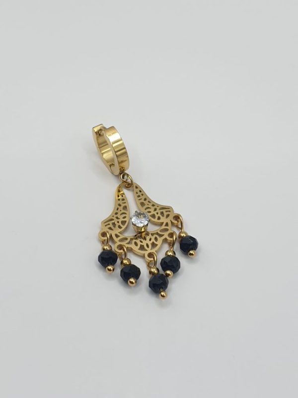 boucles oreilles acier inoxydable leonata , sur moderne-bijoux.fr - bijoux ethniques & Femmes du monde
