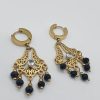 boucles oreilles acier inoxydable leonata , sur moderne-bijoux.fr - bijoux ethniques & Femmes du monde