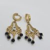 boucles oreilles acier inoxydable leonata , sur moderne-bijoux.fr - bijoux ethniques & Femmes du monde