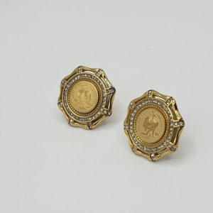 boucles oreilles acier inoxydable Molena, sur moderne-bijoux.fr - Bijoux ethniques & Femmes du monde
