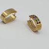 boucles oreilles acier inoxydable theora , sur moderne-bijoux.fr - Bijoux ethniques & Femmes du monde