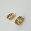 boucles oreilles acier inoxydable theora , sur moderne-bijoux.fr - Bijoux ethniques & Femmes du monde