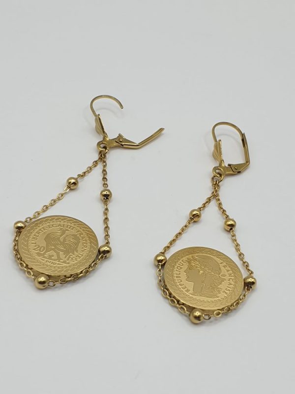boucles oreilles acier inoxydable yamba , sur moderne-bijoux.fr - Bijoux ethniques & Femmes du monde